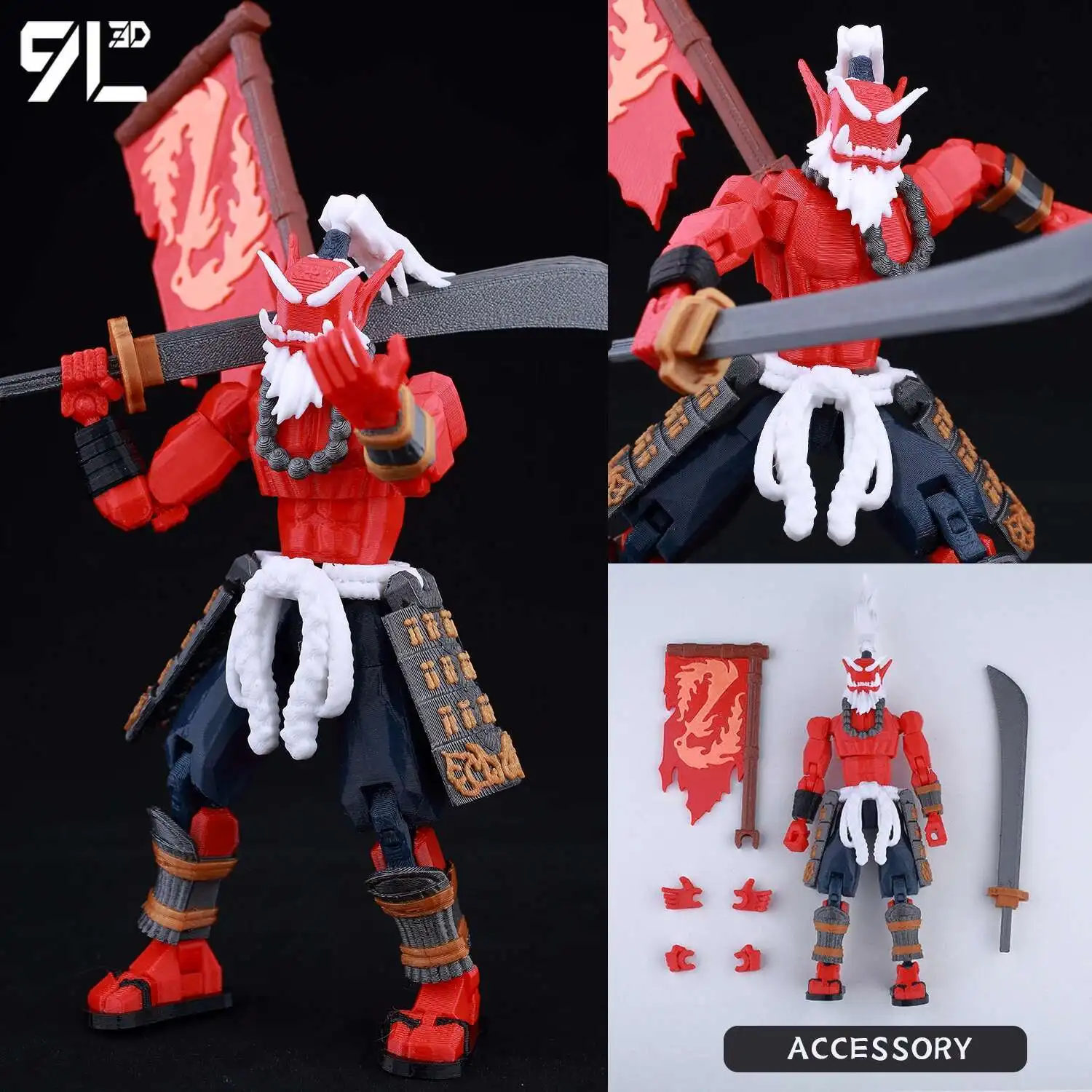 9L3D Printed Jujutsu Kaisen 3D Mini Figures, Satoru Gojo & Geto Suguru Action Model, Anime PVC Collectible Statue, Gift for Fans - Image 26