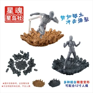 Tamashii Rock Impact Effect Model Kamen Rider SHF Action Figure Fire Scenes Toys Special Effect Action Toys Accessories