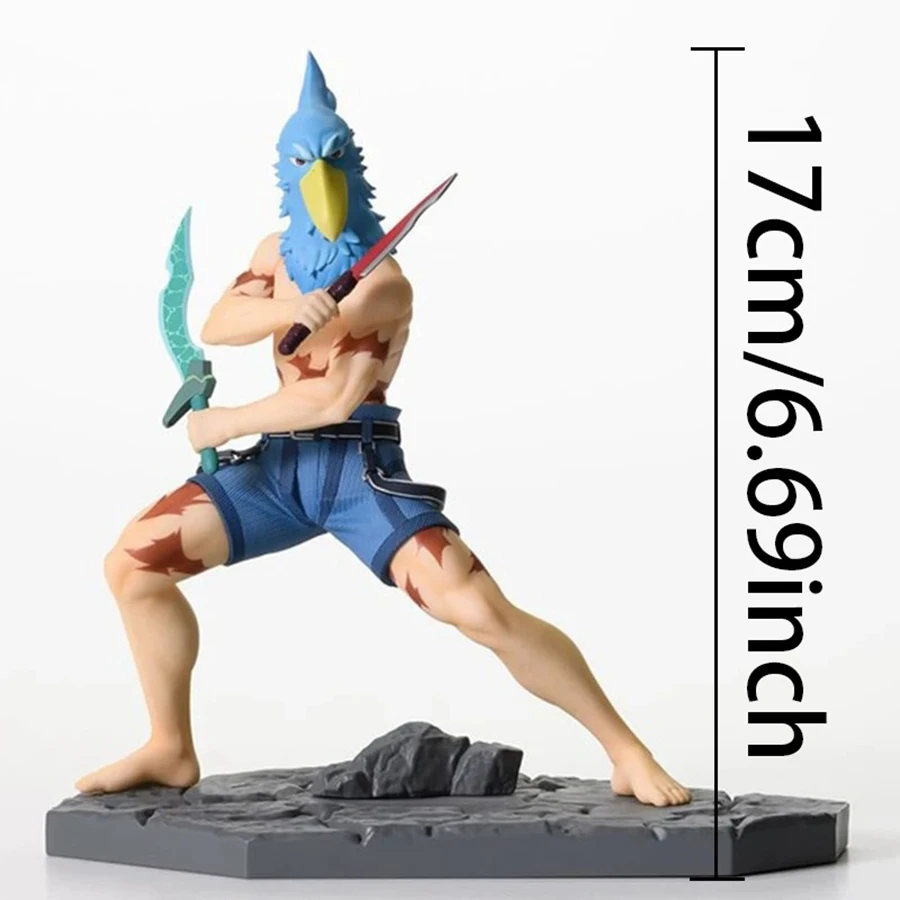 17cm Shangri-La Frontier Anime Figure Bird’s Head Man Sunraku Action Figure PVC collection Model Doll Toys Birthday Gifts