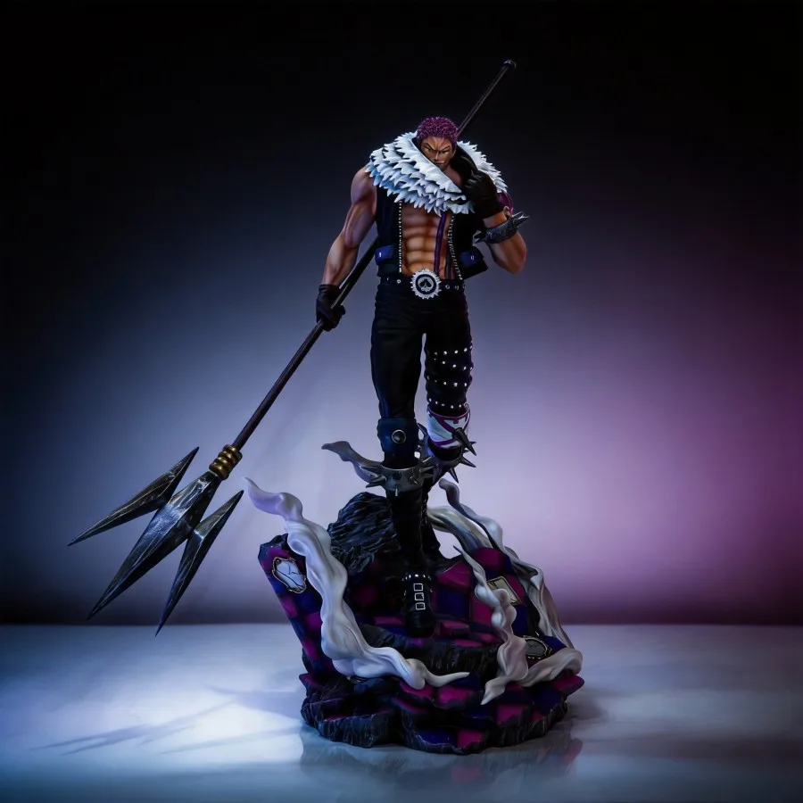One Piece Charlotte Katakuri Anime Character Collectible Figure Model Decoration for Fans Wholesale 39cm