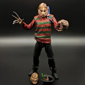 NECA 7'' Freddy Krueger horrible Action Figure Move Collectible Model Toy Halloween Horror Toy Decoration For Kids Doll