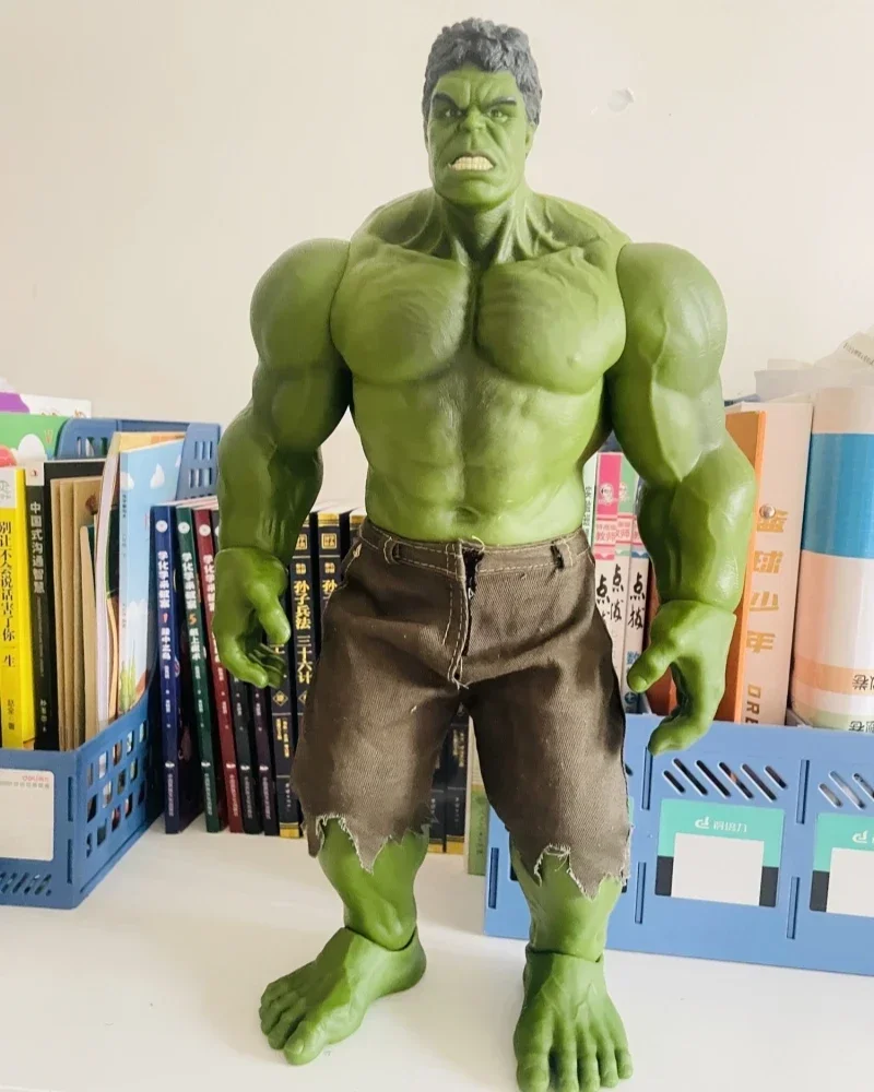 28/42cm Marvel Hulk Anime Characters Desktop Ornaments Action Figures Large Hulk Doll Model Collection Toys Decorative Ornament