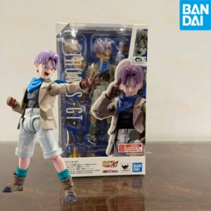 New Stock 100% Original Bandai SH Figuarts SHF Dragon Ball GT Trunks Action Figures Anime Model Collection Figures Model Toy