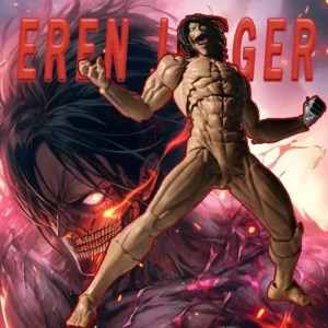 Attack On Titan Eren Jaeger Colossus Form Articulated Special Edition Action Figure Model Doll Kit Boy Collectible Cool Toy Gift