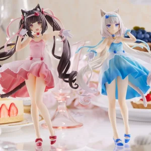 Judai Original GSC Up Parade Nekopara Chocola Vanilla Cocktail Dress Cat Girls PVC Action Figure Model Toys