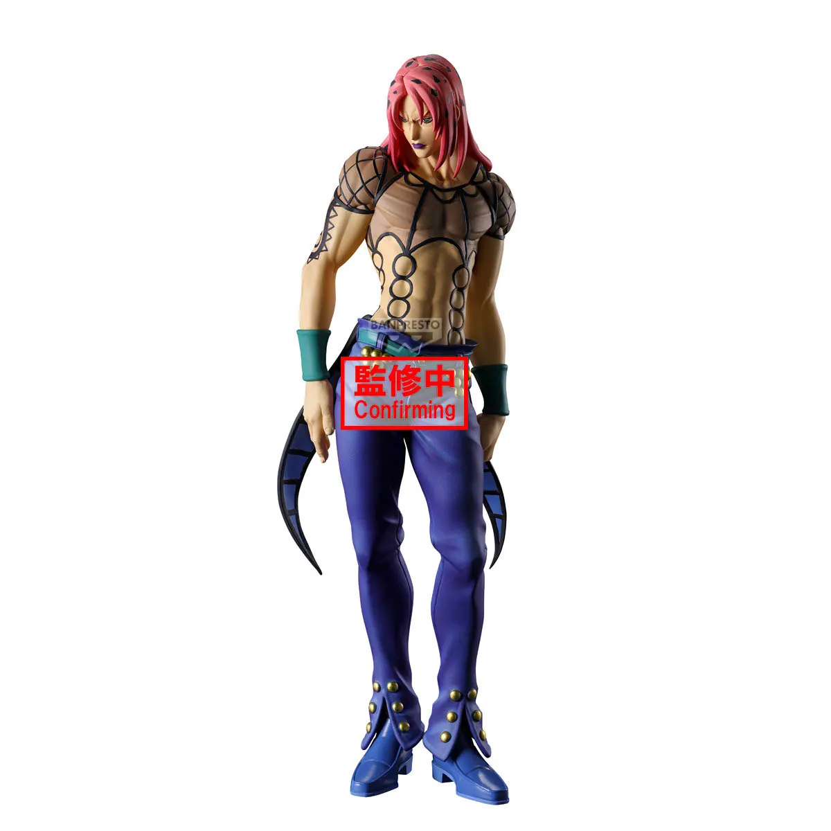 Genuine Banpresto BANDAI JoJo’s Bizarre Adventure Golden Wind Anime Mometria Diavolo‌ PVC Action Figure Figurine Toys