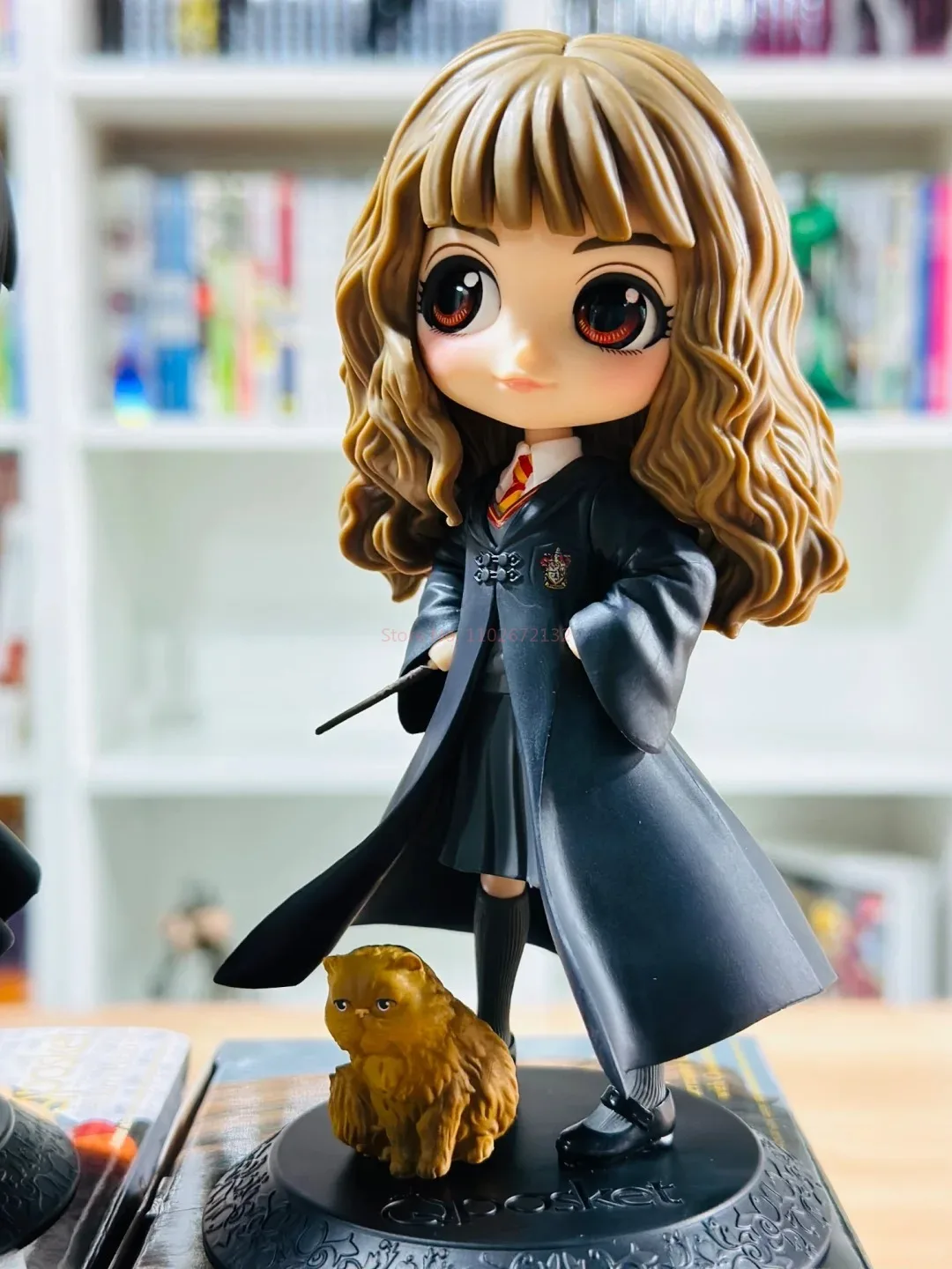 14cm Original Bandai Q Posket Harrys Potter Series Version Role Draco Malfoy Hermione Action Figure Anime Collectible Kids Dolls - Image 5
