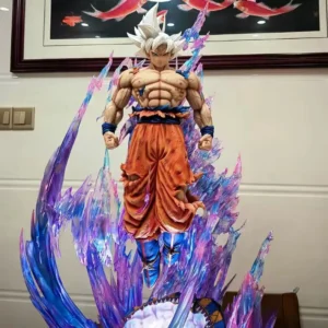 2025 New Dragon Ball Son Goku 25cm Figure Ultra Instinct Super Saiyan Figurine Statue Pvc Statue Model Ornament Collection Gift