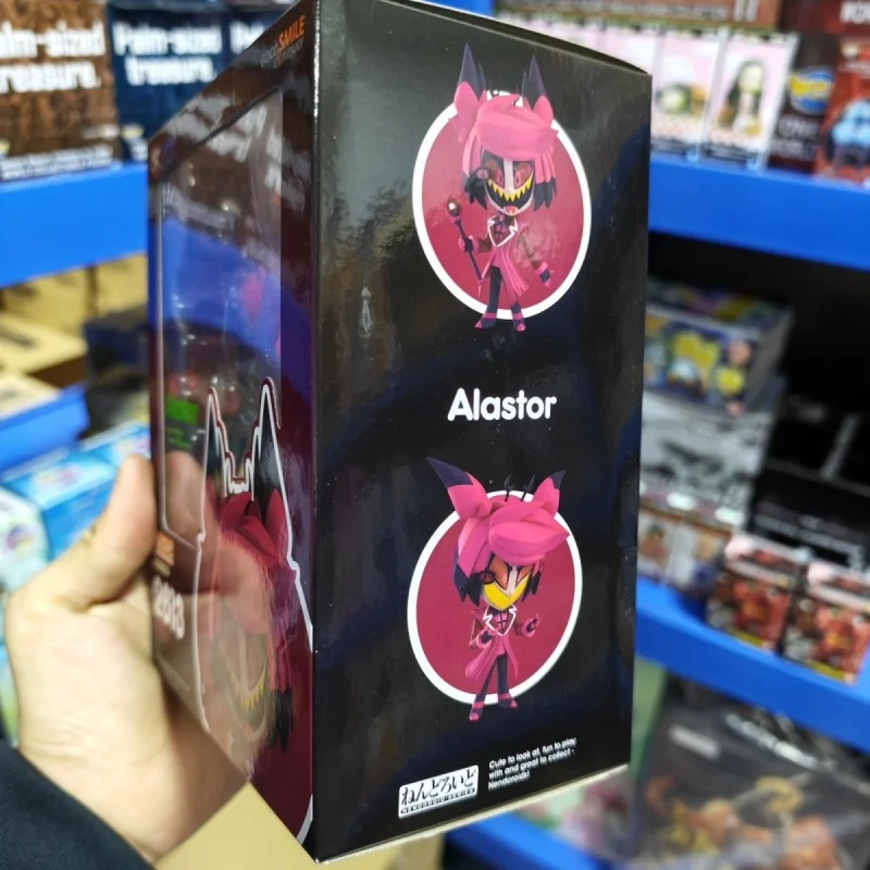 GSC Alastor Hazbin Hotel Q Version Posable Action Figure Collectible Figurine Desk Decor For Anime Fans Collection