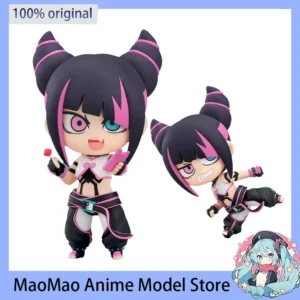 Original GSC #2897 Ganbare! Juri-chan Han Juri Q version Action Figure 10CM Anime peripherals PVC Model Toys Desktop Ornament