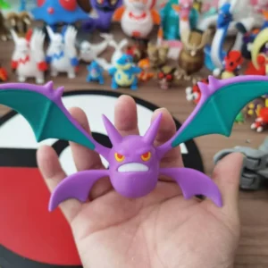 Anime Pokemon Golbat Crobat Proportion World 1:20 Diy 3D Printing Cartoon Action Figure Statue Model Desktop Decoration gift Toy