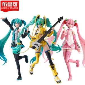 BLOKEES Miracle Edition Hatsune Miku Assembled Anime Action Figure Multi-Version Model Kit Gift for Collector & Fans Ornaments