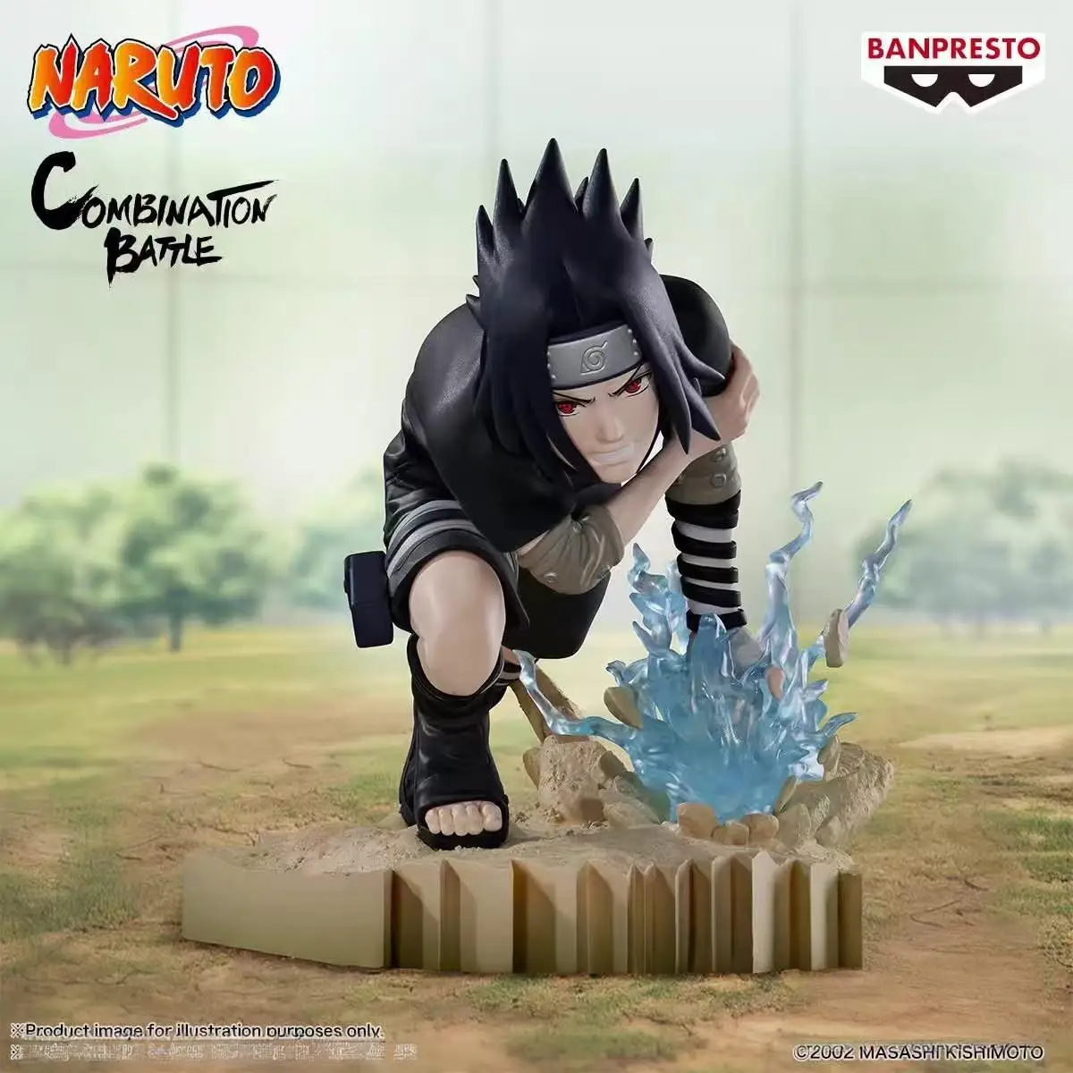 Banpresto Naruto Anime Uchiha Sasuke Combination Battle Action Figures  Model Figurine Original Figuarts Decoration Toys