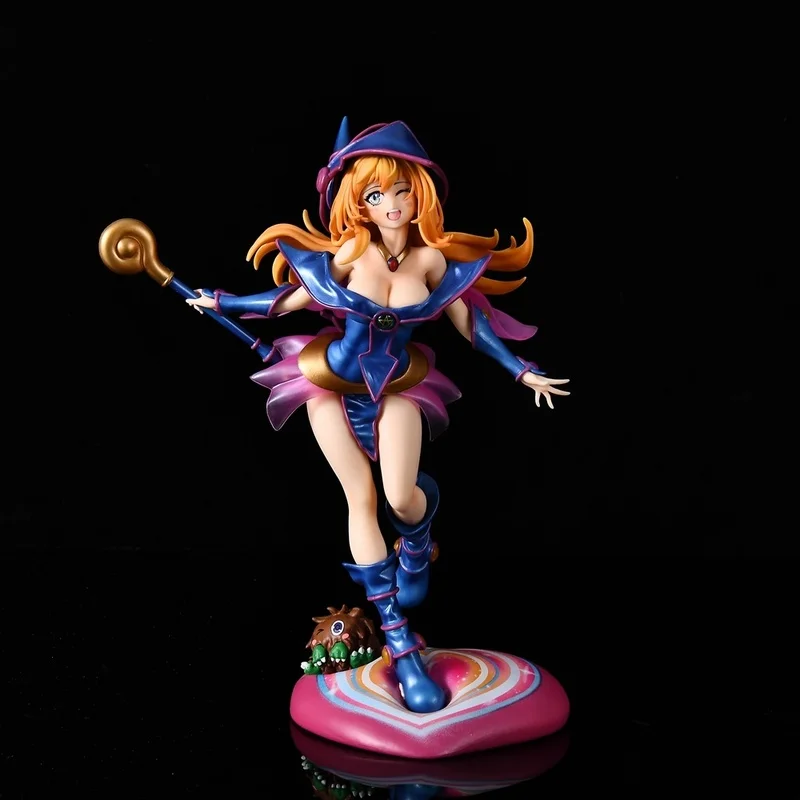 Yu-Gi-Oh! Dark Magician Girl Anime Figure PVC Action Figure Collectible Model Doll Toys for Boys Girls Gift Desktop Decoration