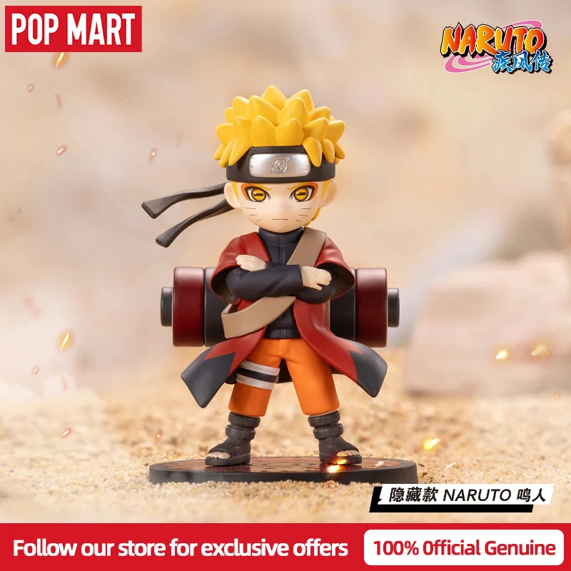 New Pop Mart Naruto Shippuden: Ultimate Ninja Blazing Series Battle Against The Akatsuki Figurine Blind Box Gaara Itachi Obito