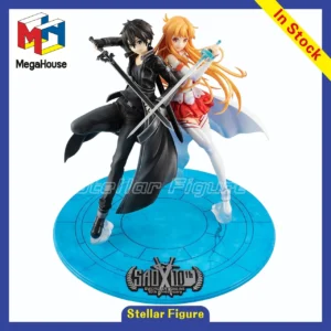 【SF】In Stock MegaHouse Sword Art Online Asuna Kirito 1/7 Scale Figures Model Collection Gift