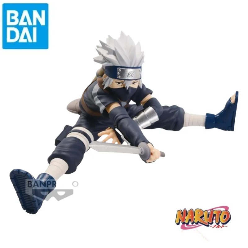 In Stock Bandai Original Naruto Banpresto Hatake Kakashi Anime Merchandise Model Figurine Ornaments 100% Genuine Original Box