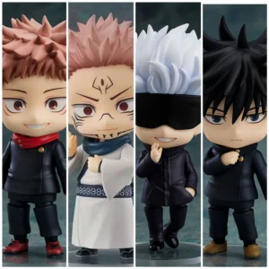 Jujutsu Kaisen Nendoroid Q Version Action Figures Itadori Yuji Gojo Satoru Ryomen Sukuna Fushiguro Megumi Desktop Decoration