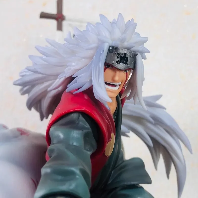 40cm Naruto Anime Figure Uzumaki Naruto Jiraiya Namikaze Minato statue Action Figure collect Pvc Model Doll Childrens Gift Toys - Image 3
