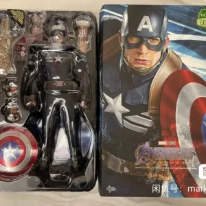 Marvel Avengers 4 Authentic Captain America Undercover Suit Action Figure Handmade Collection Toy Ht MMS607 Ornament