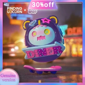 Shinwoo Ghost Diner Series Mini Figurinestoys Cute Action Anime Figure Kawaii Mystery Toys Model Designer Doll Ornaments Gifts