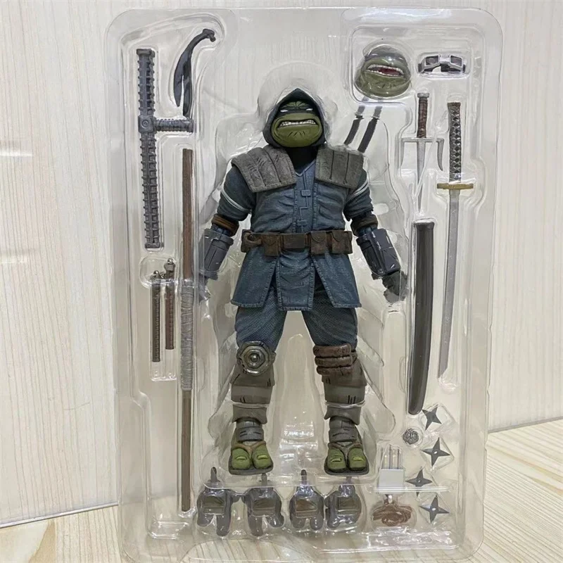 Neca The Last Ronin Action Figure Armored Turtles Cos Leonardo Splinter Raphael Casey Jones Mummy Synja Patrol Bot Footbot Toy