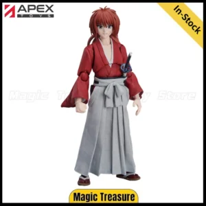 【In Stock】Original ANIPLEX+ BUZZmod Rurouni Kenshin Himura Kenshin 1/12 Action Figure Toys Gifts
