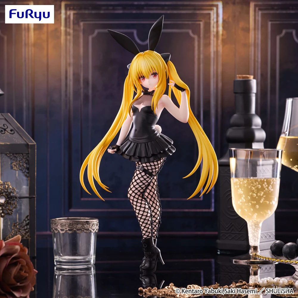 FuRyu To LOVE Ru Darkness Golden Darkness Konjiki no Yami BiCute Bunnies Anime Figure Collectible Statue Gift 2026 New In Stock