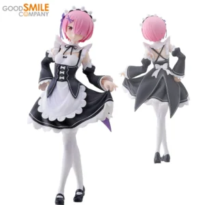 Original in Stock Good Smile Company Pop Up Parade Re:Zero Kara Hajimeru Isekai Seikatsu Ram Anime Figure  Action Figure