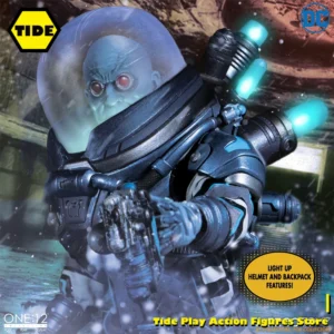 Mezco 1/12 DC Batman Villain Mr.Freeze Model Full Set 6Inch Cloth Gown Action Figure Movable Collection For Fans Holiday Gifts