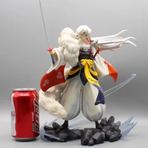 36cm Inuyasha Sesshoumaru Anime Figures Gk Action Figure Pvc Statue Figurine Model Collection Doll Decoration Ornaments Toy Gift