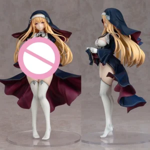 Maxcute Anime Sexy Figures Nun Charlotte 1/6 Ver. PVC Action Figure 18 ± for Collection Gift Model Toys 26CM
