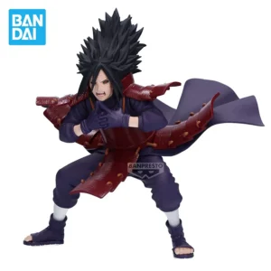 Banpresto Naruto Shippuden Anime Figurines VIBRATION STARS Uchiha Madara Action Figures 130mm Figurals Collectible Model Toys