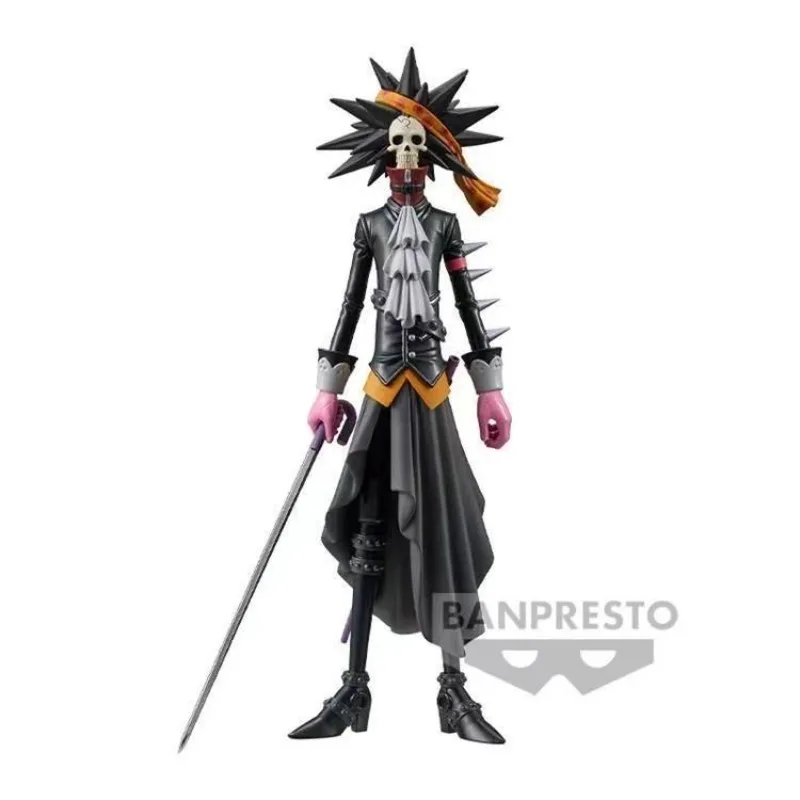 Bandai Banpresto Original Genuine  One Piece DXF OVA RED  BROOK Vol.9 Anime Figure Children’s Gifts Model Decoration Toy Doll