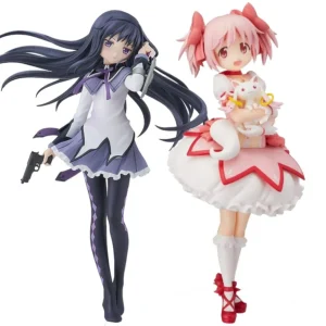 22cm Puella Magi Madoka Magica Anime Figure Kaname Madoka Action Figure Kawaii Akemi Homura Figurine PVC Collection Model Toys