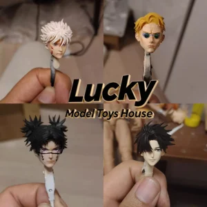 15 Days 1/12 Blood Gojo Head Choso Yuta Nanami Kento Anime Male Delicate Painted Head Sculpt For 6" Shf Vtoys Romankey WindToys