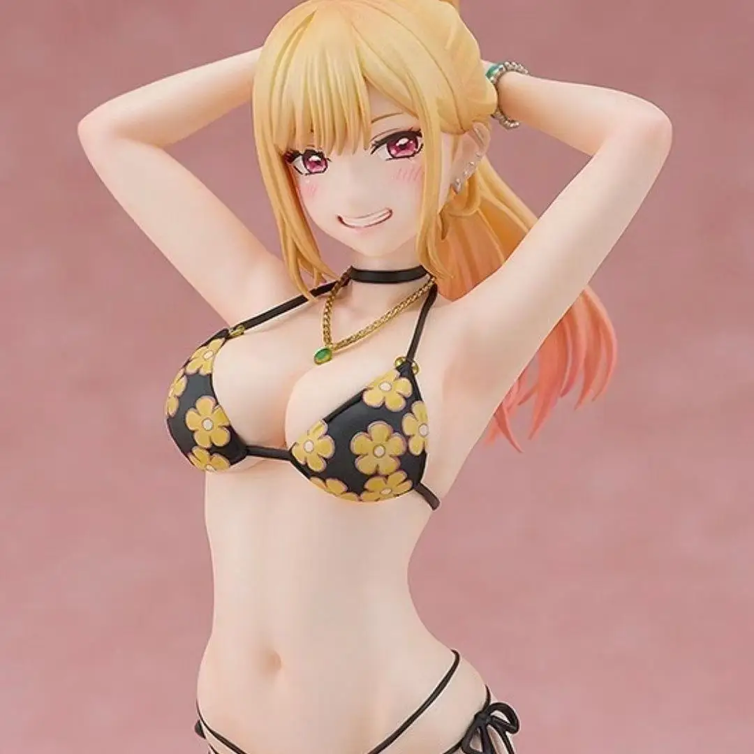 20CM Kitagawa Marin PVC Action Figure My Dress Up Darling Anime Figure Sexy Girl Figurine Collectible Model Doll Toys for Gifts