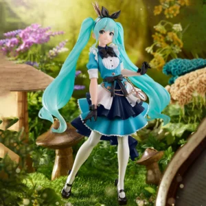 Original Taito Hatsune Miku Princess Amp Figure Alice Ver.prize Figure 21Cm Collection Model Toy Gift Genuine In Stock
