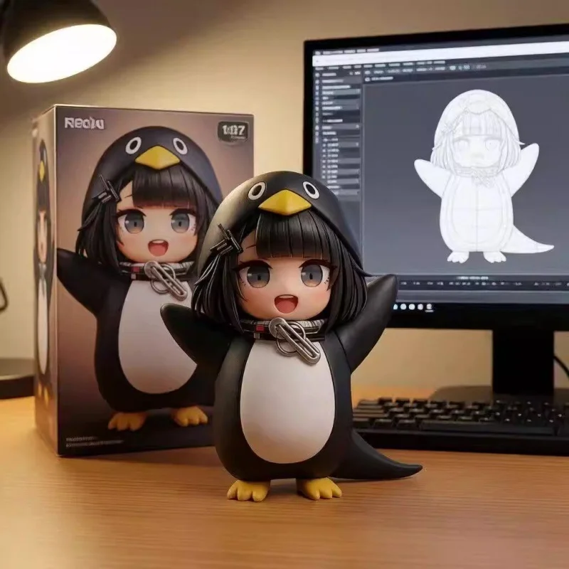 New Arrival 7cm Arknights Endfield Pengmin Figures Pvc Mini Cosplay Pengmin Model Anime Collect DeskTop Toy Display Exhibit Gift