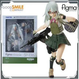 GSC Original Figma Little Arsenal Western Ai 130mm Anime Action Figures Toys for Boys Christmas Gift Collectible Model Ornaments