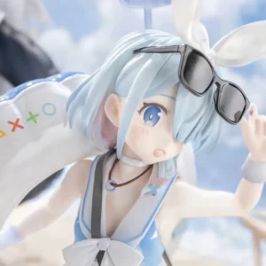 Anime Blue Archive Arona and Plana Swimsuit Ver PVC Figure with Beach Theme Collectible Statue Gift for Fans Collectors