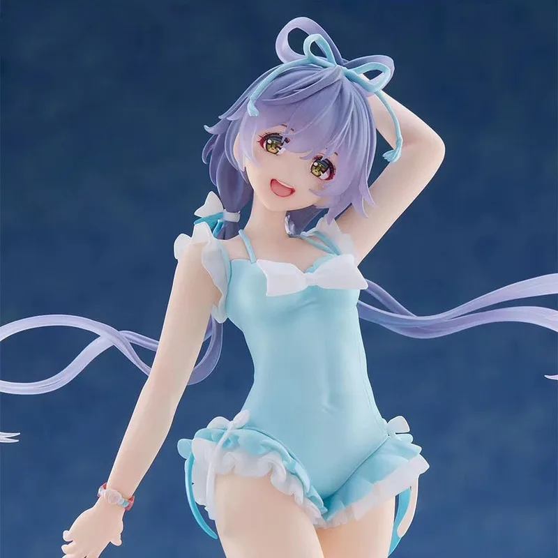 In Stock Taito Vsinger Luo Tianyi Summer Swimsuit Anime Beauty Prize Figure Collectible Model Desktop Ornament