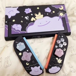 New Hot Switch 2 Matte Hard Shell Protective Case Ditto Pattern For Ns 2 Joy Con Handheld Game Console Accessories Periphery