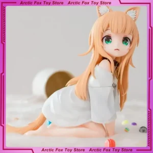 12cm Palette My Cat Is A Cute Girl Anime Figure Cute Cat Girl Model  Peripherals Action Figures Birthday Gift Toys Game Kids