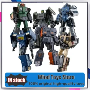 Trainbots Transformation Moon Studio Raiden Train Combination MS06 MS05 MS04 Moon Shine Action Figures Toy Hobby Gift Collection