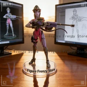 In Stock OW Overwatch Superhero Reaper Sherlock Reyes Blackwatch Tracer Lena Oxton Action Figure Christmas Gift Toy Model