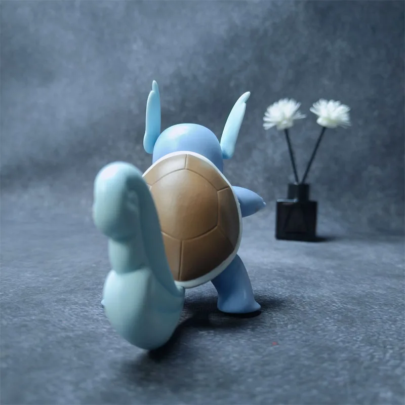 Cartoon Anime Pokemon Figure Cute Squirtle Wartortle Doll Action Figure Statue Model Toys Doll Decoraion Collectible Gift
