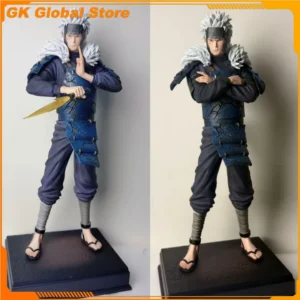 33cm New Naruto Anime Figure Senju Tobirama Perimeter PVC Model Scene Statue Desktop Decoration Ornaments Birthday Gifts Toys