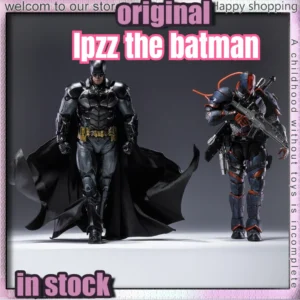 1/12 Lpzz The Batman Arkham Knight Action Figure DC002 Deathstroke Batman Arkham Knight Figure Collectible Model Toy Gifts
