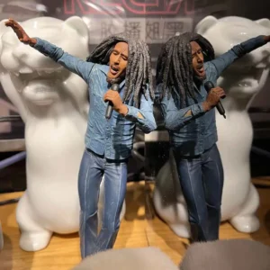 Spot Reggae Music Pioneer Marley Fashion Figurine Figurine Model Trendy Desktop Ornament A Favorite Item For Fans Birthday Gift